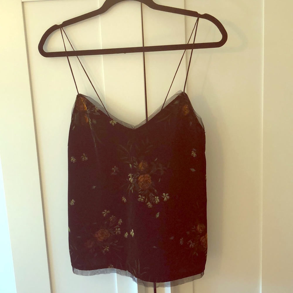 Zara velvet camisole